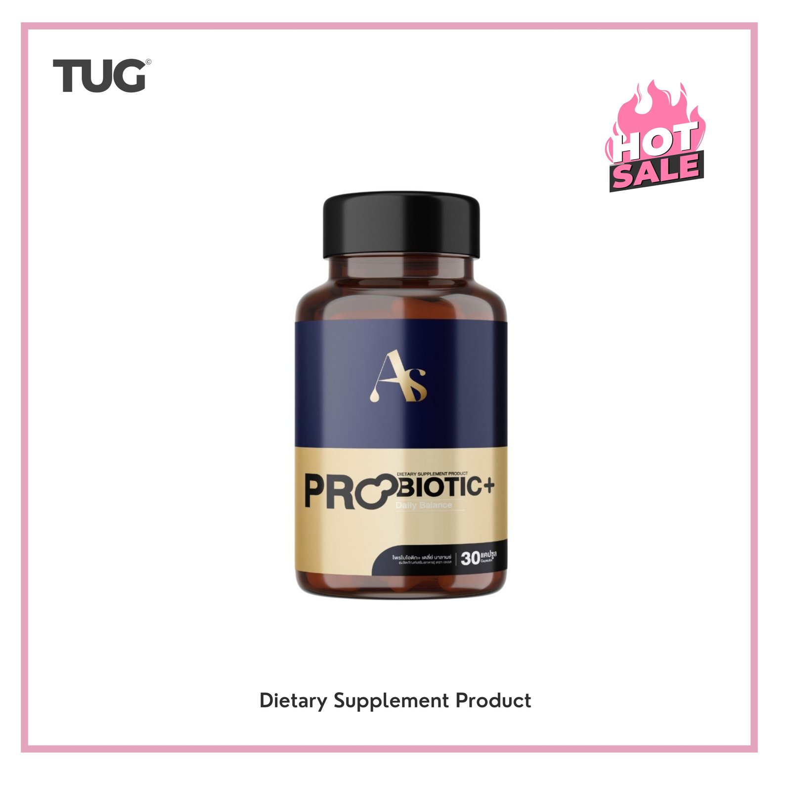 TUG04 AS Probiotic+ daily balance 30 capsules