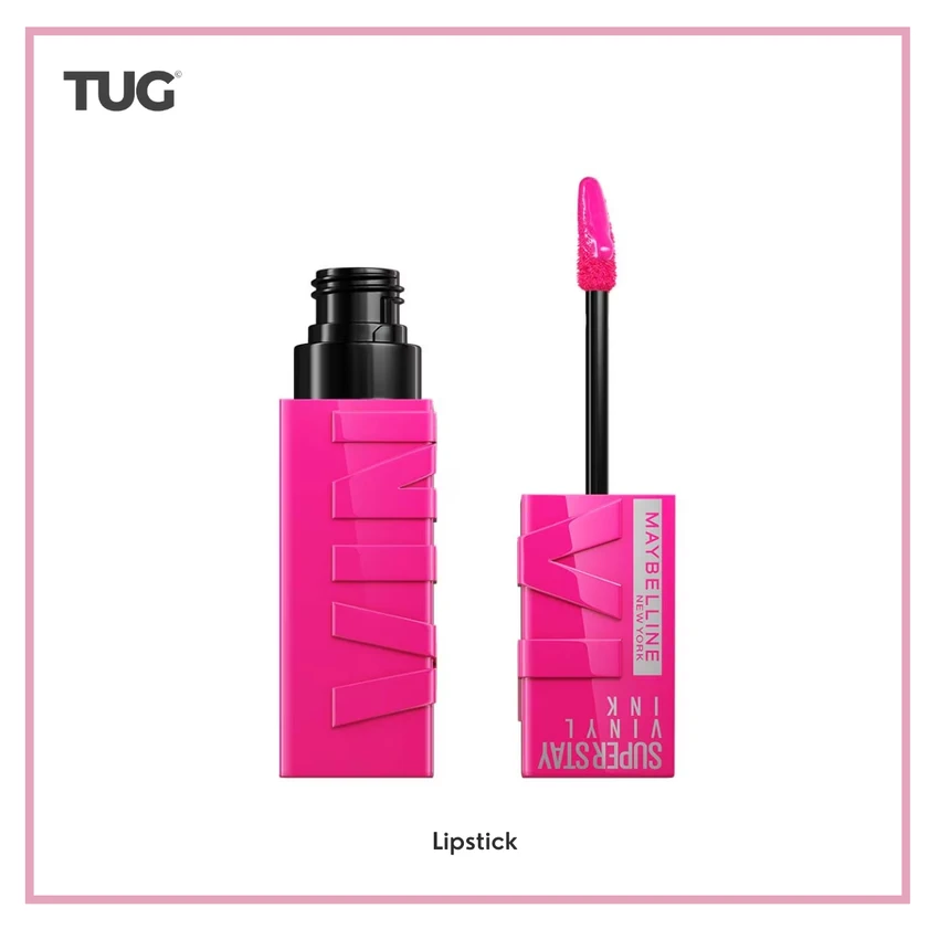 MAYBELLINE SUPER STAY VINYL INK LIPSTICK เมย์เบลลีน ซุปเปอร์สเตย์ ไวนิลอิงค์ ติดทนนาน 16 ชม.
